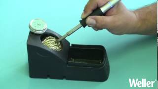 Weller® Soldering Iron Tip Cleaning [upl. by Assila835]