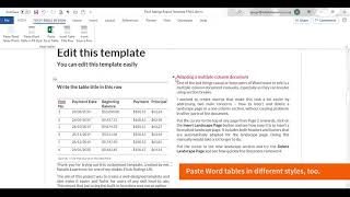 Fitch Ratings  Advanced MS Word Template  Part 3 [upl. by Ailemaj56]