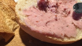 Easiest￼ Rezept ever￼ Braunschweiger SausageSpread two Ingredients The German Sausage Maker [upl. by Annayak]