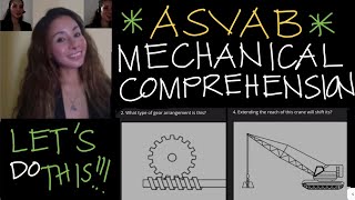 ASVAB MECHANICAL COMPREHENSION PRACTICE QUESTIONS  Jane Maciejewski [upl. by Twelve]