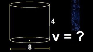 volumen de un cilindro formula [upl. by Adur]