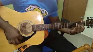 Usuraiya Tholaichaen Unakulla  Guitar cover [upl. by Edveh366]