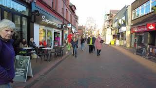 Wilmslow a walk down the main shopping street [upl. by Shaylah]