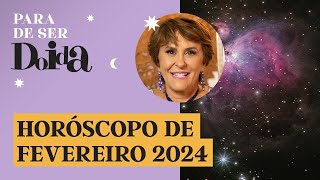 HORÃ“SCOPO de FEVEREIRO de 2024 MÃRCIA FERNANDES faz PREVISÃ•ES para todos os SIGNOS [upl. by Vachil237]