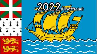 Saint Pierre and Miquelon Historical Flags [upl. by Otila]