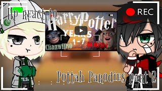 Hp reacts to Pottah Parodies Part 2 [upl. by Sukul436]