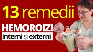 HEMOROIZI interni si externi 13 remedii simple [upl. by Appilihp602]