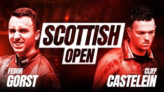 Fedor Gorst  Cliff Castelein  SCOTTISH OPEN 2024  ROUND 2 [upl. by Asp351]