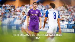 Derrota con gol de penalti dudoso  Recreativo de Huelva 10 AD Alcorcón  Primera RFEF [upl. by Etnahc]