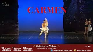 Italian state theatre Balletto di Milano presents the ballet Carmen music by Georges Bizet [upl. by Sivram87]