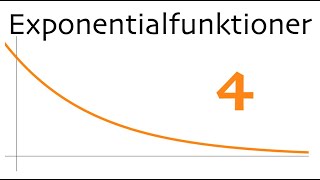 Funktioner och grafer  Exponentialfunktioner 4 [upl. by Lilybel39]