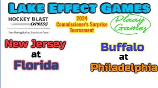 2024 Commissioners Surprise Tournament Doubleheader  Plaay Games Hockey Blast Express [upl. by Bridwell]