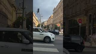 Budapest HUNGARY City streets view from car Alex Travels shorts travel city [upl. by Hamehseer228]