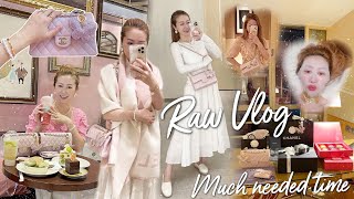 RAW VLOG MUCH NEEDED TIME OPENING UP TO YOU ❤️😭 CHANEL SHOPPING FRIENDS amp FAMILY TIME 💖 LINDIESS [upl. by Burford]