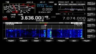 Live rx SSB RTX Kenwood TS890s  PST1524VC [upl. by Nylorahs]