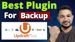 How to backup wordpress website Using Free Plugin UpDraftPlus Complete Tutorial [upl. by Domonic82]