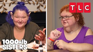 Tammy and Amys Masterclass in Special Effects MakeUp  1000lb Sisters  TLC [upl. by Batsheva]