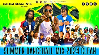 Dancehall Mix 2024 Clean  Summer Dancehall Mix 2024  GUNGO BWOY  ValiantMasickaSquashShenseea [upl. by Reyam]