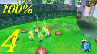 Bianco Hills 100Coin Shine  Super Mario Sunshine  76 quot435quot No Commentary [upl. by Janith]