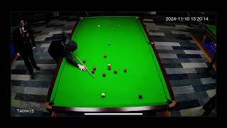 Zhao Xintong makes 147 in Q Tour  Club 200 Snooker [upl. by Dimo]