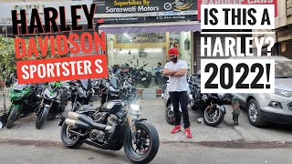 Harley Sportster S 2022  CRAZY LOUD  Customer Review  Jasneet Singh [upl. by Galligan]