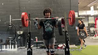 Texas Powerbar Monster Meet Prep Episode 1 Squat and Bench [upl. by Havot796]