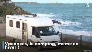 Vacances le camping même en hiver [upl. by Tehcac]