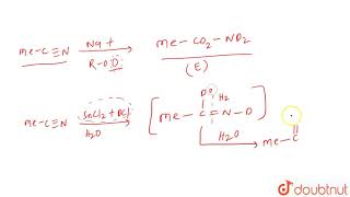 Complete the following Mendius and Stephens reductions [upl. by Siraf245]