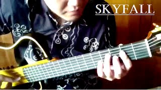 Adele  Skyfall  007 Classical Fingerstyle Guitar Cover wTAB [upl. by Ahseinar]