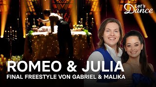 Gabriels amp Malikas herzzerreißender FINALER FREESTYLE zu ROMEO amp JULIA 💕  Lets Dance 2024 [upl. by Llenyt]