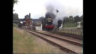 Odney Manor amp Witherslack Hall at high speed through Quorn amp Woodhouse Station [upl. by Anyahc]