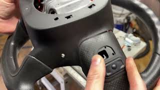 Adding steering wheel audio buttons to 2024 Ram 3500 tradesman [upl. by Timothea6]