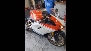 2007 Ducati 1098s running again after fuel system rebuild ducati 1098supersport [upl. by Shepperd]