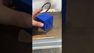 3D Printed print in place spring box 3dprintable satisfying 3dprinter shorts [upl. by Ube461]