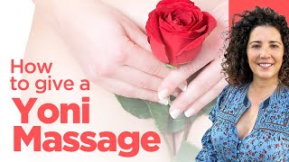 How to give a yoni massage I Female sexual empowerment [upl. by Idette568]