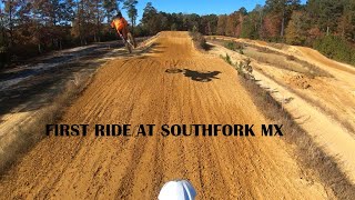 FIRST RIDE AT SOUTH FORK MX [upl. by Nosmas]