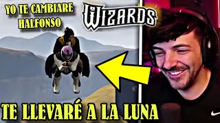 NEXXUZ HALFONSO USA LA ESCOBA PARA LIGAR CON MINERVA 🥰❤️ WIZARDS RP [upl. by Leeland]