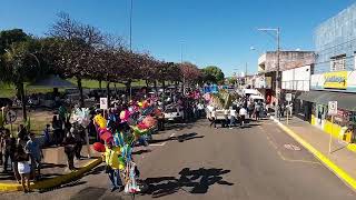 Desfile em MirandópolisSP DJI AVATA [upl. by Ruhtra240]