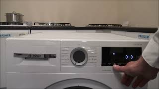 Bosch WGG254ZOGB 10Kg 1400 Spin Washing Machine [upl. by Brownson]