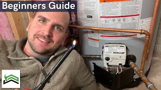 Easiest Way To Light A Gas Water Heater Pilot Light [upl. by Ibbie176]