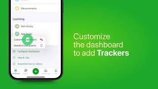 MyNetDiary Howto Creating Custom Trackers [upl. by Wolk]