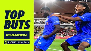 Top 10 buts  J1J17 202324  Ligue 1 Uber Eats [upl. by Cumine]