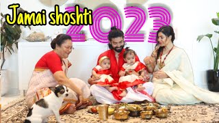 The most awaited Jamai shoshti 2023  HINDI  WITH ENGLISH SUBTITLES  Debina Decodes [upl. by Cammi296]