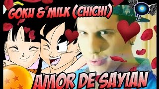 GOKU amp MILK CHICHI RAP  IVANGEL MUSIC  AMOR DE SAYIAN  RAP DE AMOR [upl. by Byrom]