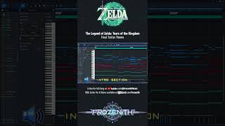 Intro Section The Legend of Zelda Tears of the Kingdom  Final Trailer Theme Frozenith Remix [upl. by Lishe]