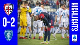 CAGLIARI 02 EMPOLI  HIGHLIGHTS REAL AUDIO 🔊  5ª GIORNATA SERIE A [upl. by Nolyat]