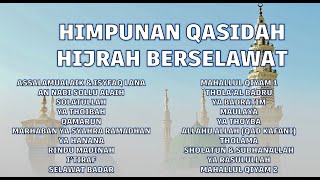 HIMPUNAN QASIDAH TERBAIK  HIJRAH BERSELAWAT  WITH LYRICS AND TRANSLATIONS [upl. by Callan]