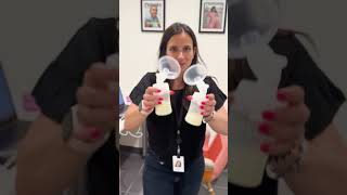 A New Mom Explains How To Pump Breast Milk at Work shorts [upl. by Rollin319]