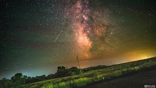 Earths Rotation Visualized in a Timelapse of the Milky Way Galaxy  4K [upl. by Isus443]