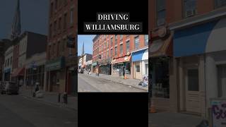 DRIVING in WILLIAMSBURG Brooklyn New York City 4k 60fps 4k automobile usa nyc brooklyn [upl. by Asertal]